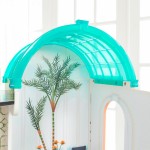 Casuta pentru papusi din lemn MDF Camila Mansion Dollhouse EZ Kraft Assembly cu Sunete si Lumini KidKraft